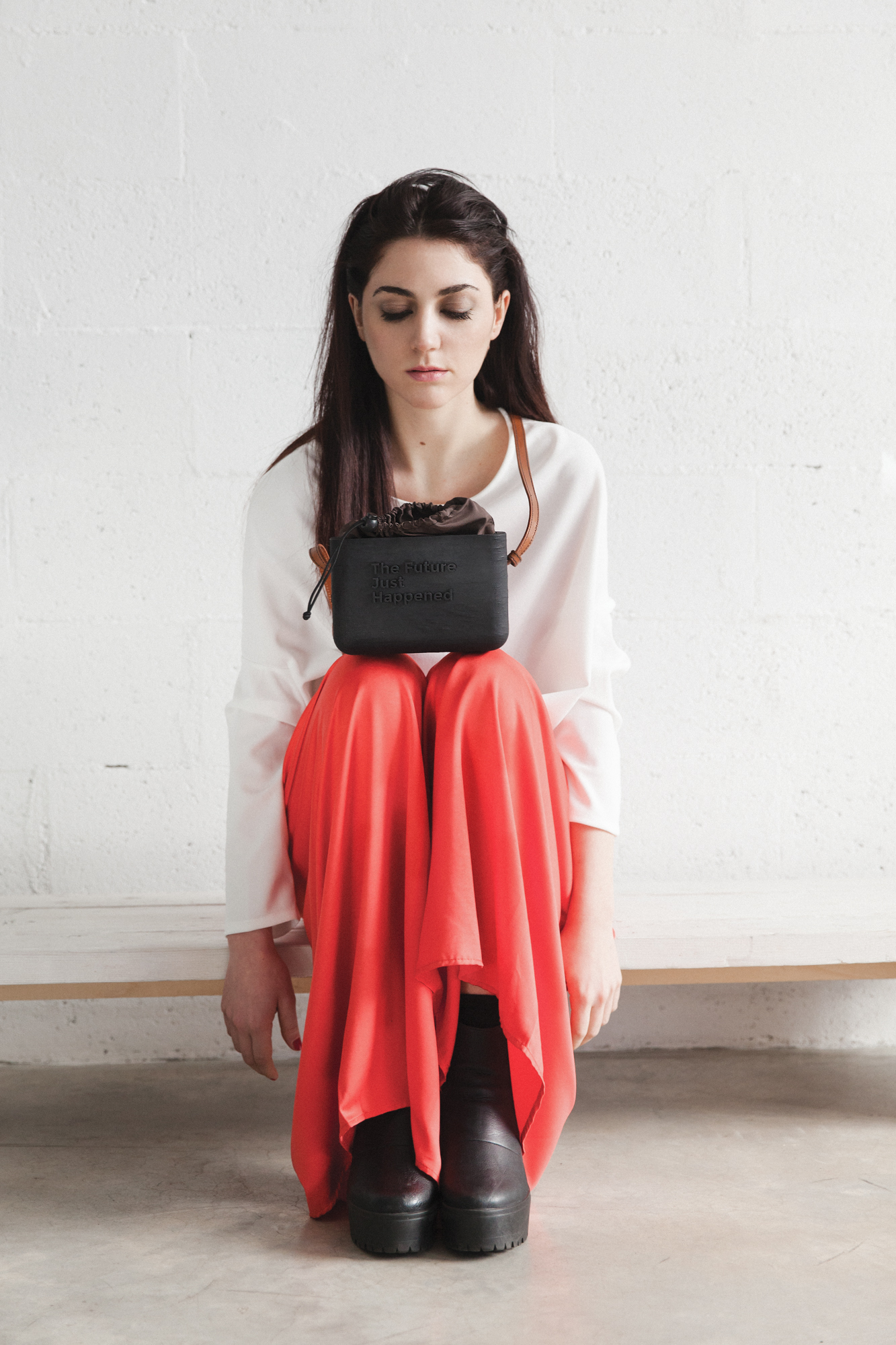 XYXBag. People. 3D handbags designed as unique items, through a co-created digital sartorial manufacturing process. This work is licensed under a Creative Commons Attribution-NonCommercial-NoDerivatives 4.0 .